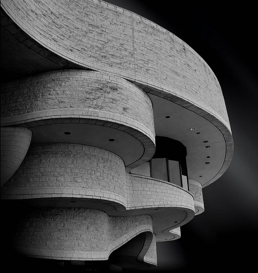 The famous Canadian Museum of History touching the magical night sky in Gatineau, Canada